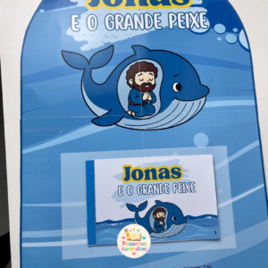 Livro de História Bíblica - Jonas e o Grande Peixe