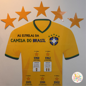 Painel as Estrelas da Camisa do Brasil