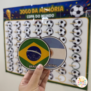 Painel Jogo da Memória- Copa