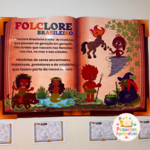 Painel Gigante Livro Folclore Brasileiro